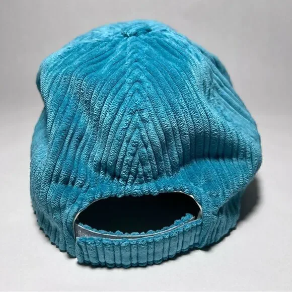 Isabel Marant Tyron Corduroy Cap in Aqua